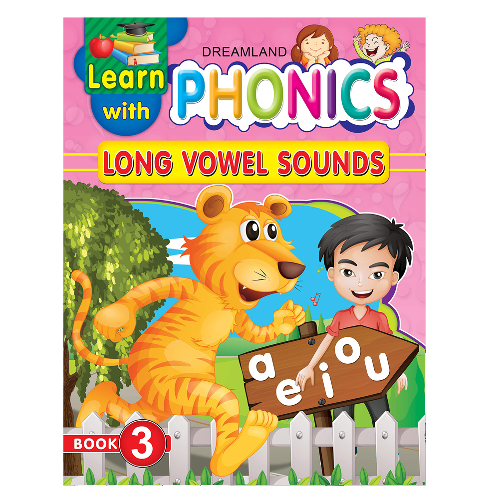 LEARN WITH PHONICS – BOOK 3 LONG VOWEL SOUNDS - Suva Book Shop